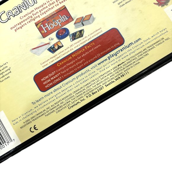 Cranium 2002 Vtg Hoopla Card Game - Picture 8 of 8